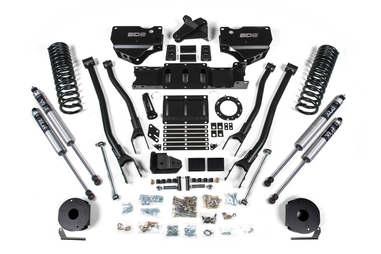 BDS 2019-2024 RAM 2500 4WD,GAS,4" 4-LINK LIFT,REAR AIR RIDE,FOX 2.0 SHOCKS