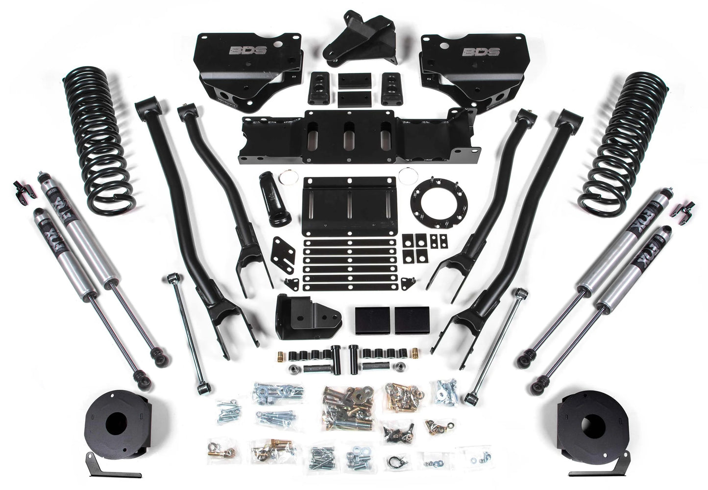 BDS 2019-2024 RAM 2500 4WD,GAS,5.5" 4-LINK LIFT,REAR AIR RIDE,FOX 2.0 SHOCKS
