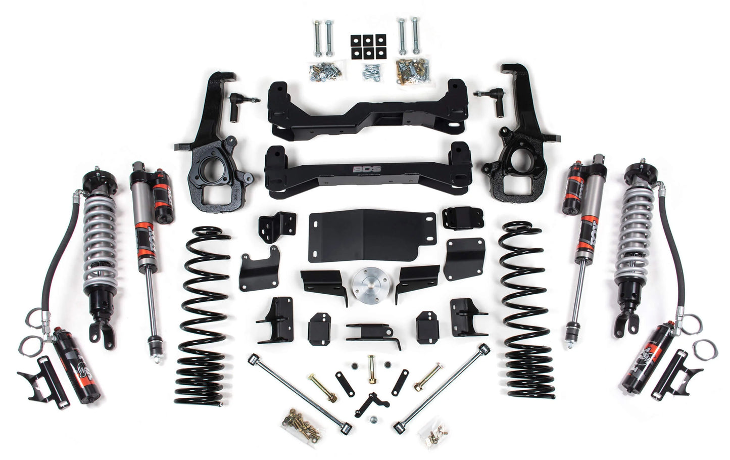 BDS 2019-2024 RAM 1500 4WD,6" LIFT KIT,STANDARD KNUCKLE,FOX 2.5 SHOCKS