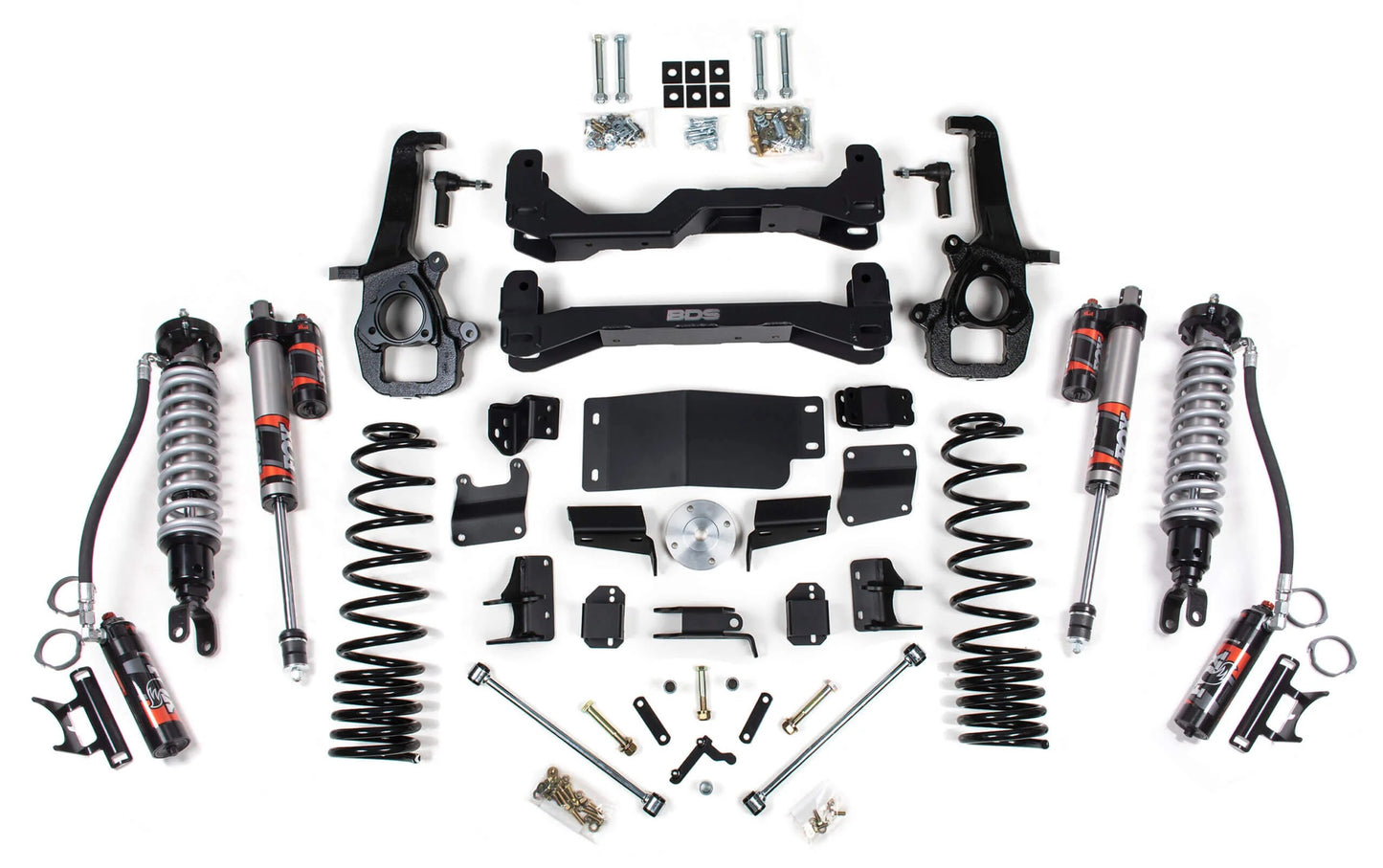 BDS 2019-2024 RAM 1500 REBEL 4WD,3" LIFT KIT,STANDARD KNUCKLE,FOX 2.5,FOX 2.5