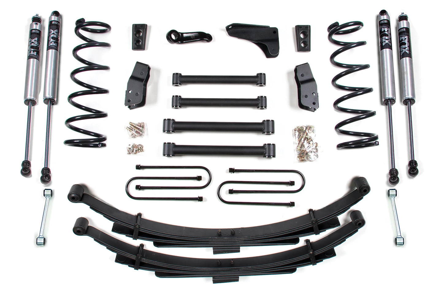 BDS 2005-2007 RAM 2500 POWERWAGON,4" LIFT KIT,3.5" AXLE,LEAF SPRINGS,FOX 2.0