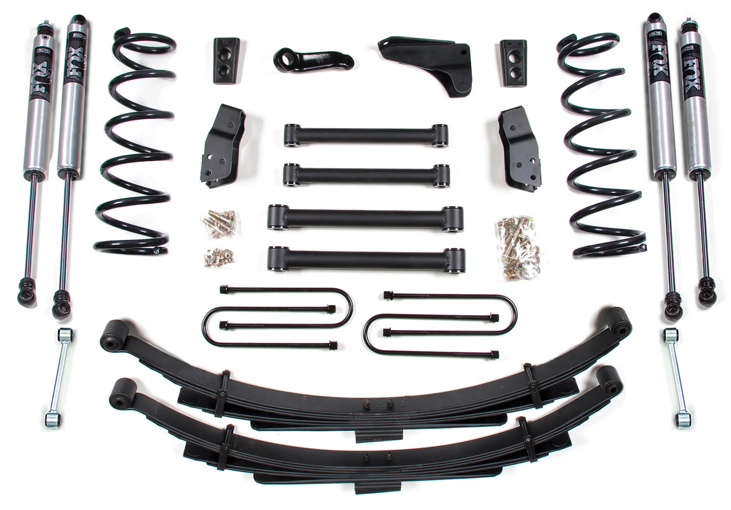 BDS 2009-2013 RAM 2500 POWERWAGON,4" LIFT KIT,LEAF SPRINGS,FOX 2.0 SHOCKS
