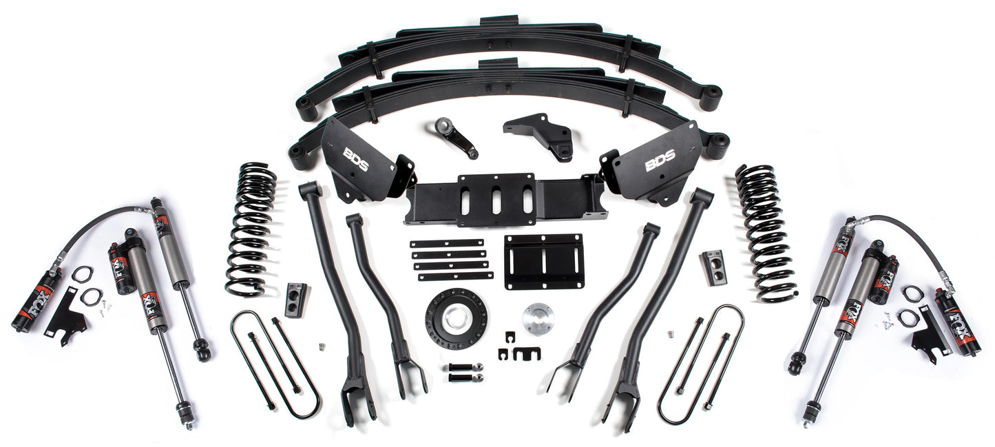 BDS 2013-2018 RAM 3500 4WD,DIESEL,6" 4-LINK LIFT,LEAFS,8-BOLT,FOX 2.5 SHOCKS