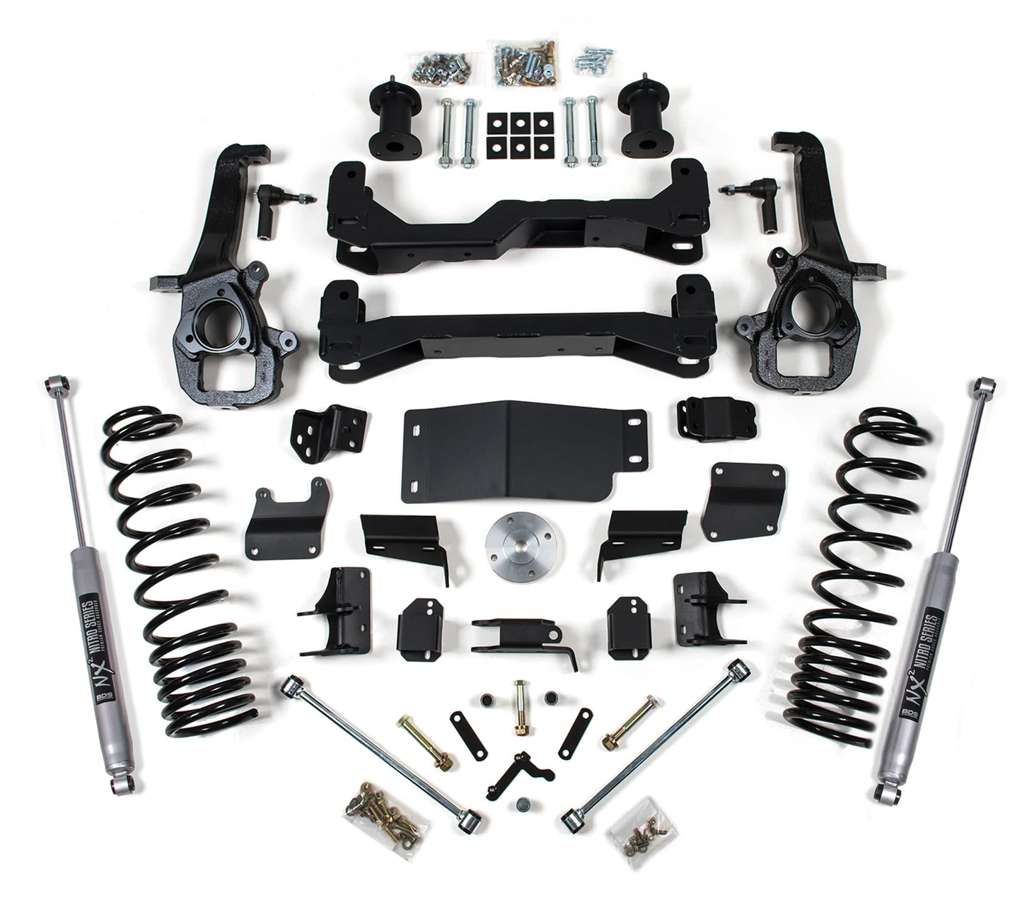 BDS 2019-2024 RAM 1500 4WD,GAS,4" LIFT KIT,LARGE BORE,NITRO SHOCKS