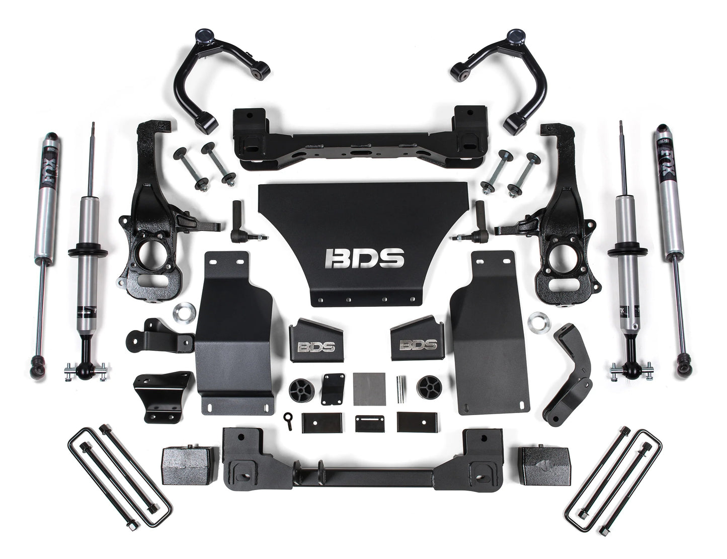 BDS 2019-2024 CHEVY,GMC 1500 4WD GAS 4" LIFT WITH FOX FRONT & REAR SHOCKS