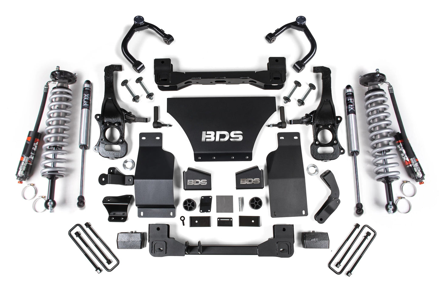 BDS 2019-2026 CHEVY,GMC AT4 1500 4WD,GAS,4" LIFT,BLOCK,FOX 2.5,FOX 2.0 SHOCKS