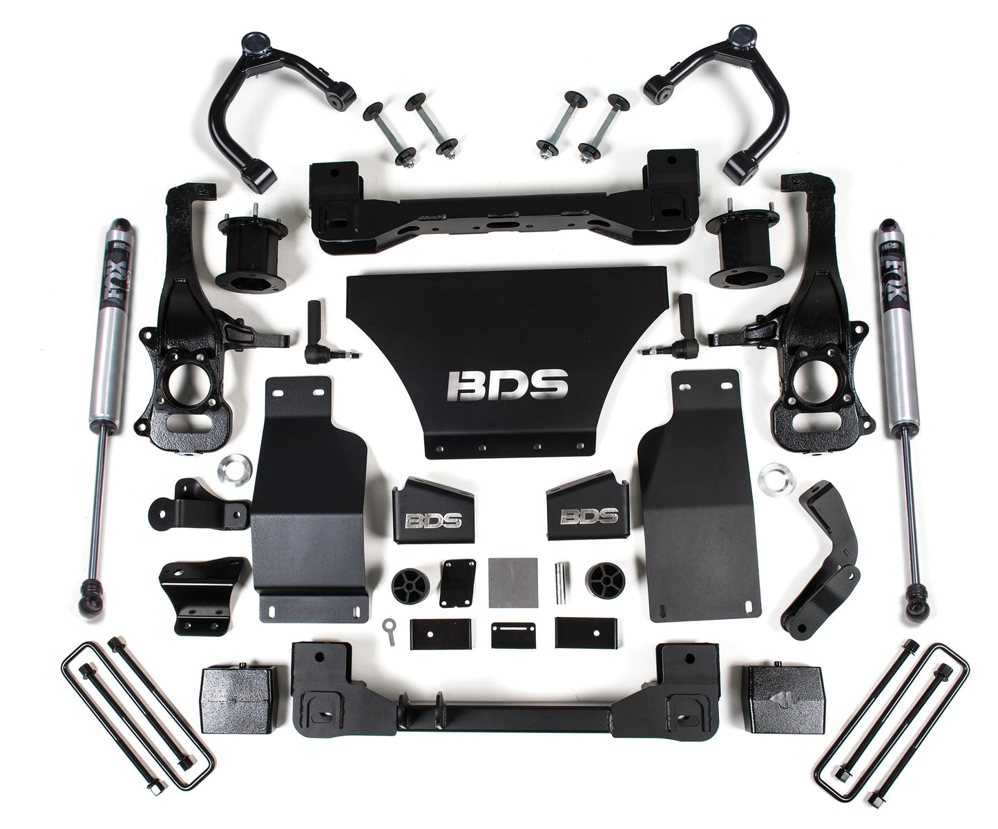 BDS 2019-2026 CHEVY,GMC AT4 1500 4WD,GAS,4" LIFT KIT,BLOCK,FOX 2.0 SHOCKS