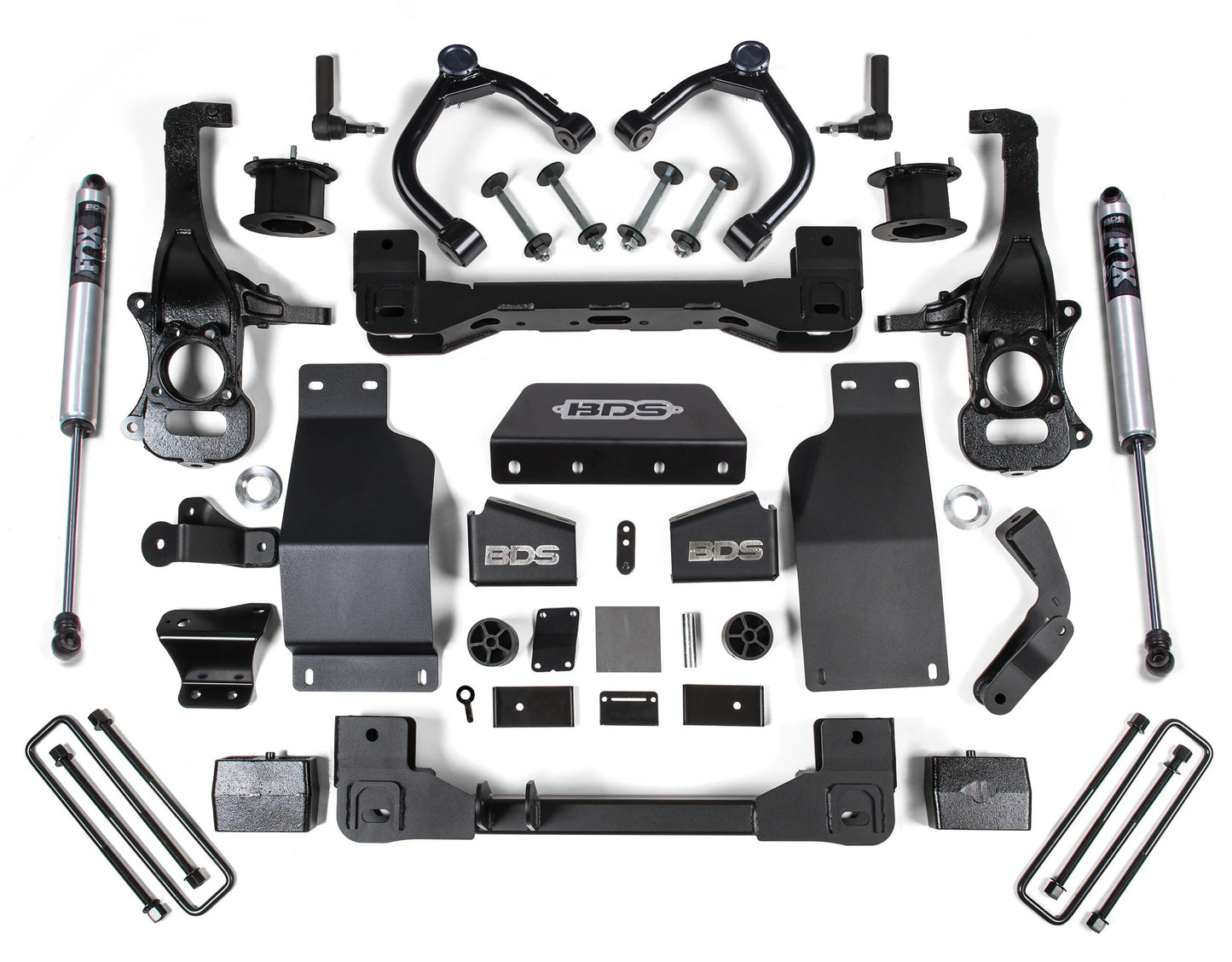 BDS 2020-2026 CHEVY,GMC AT4 1500 4WD,DIESEL,4" LIFT KIT,BLOCK,FOX 2.0 SHOCKS