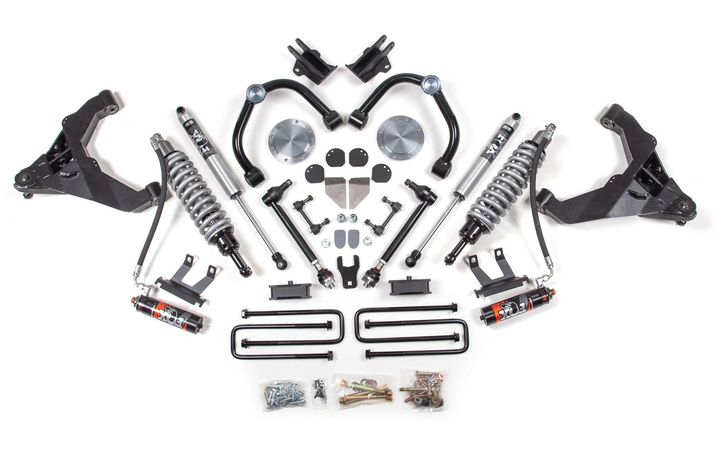 BDS 20-25 GM 2500HD,3500HD 4WD DIESEL W/OVERLOAD,3" LIFT KIT,FOX 2.0 SHOCKS