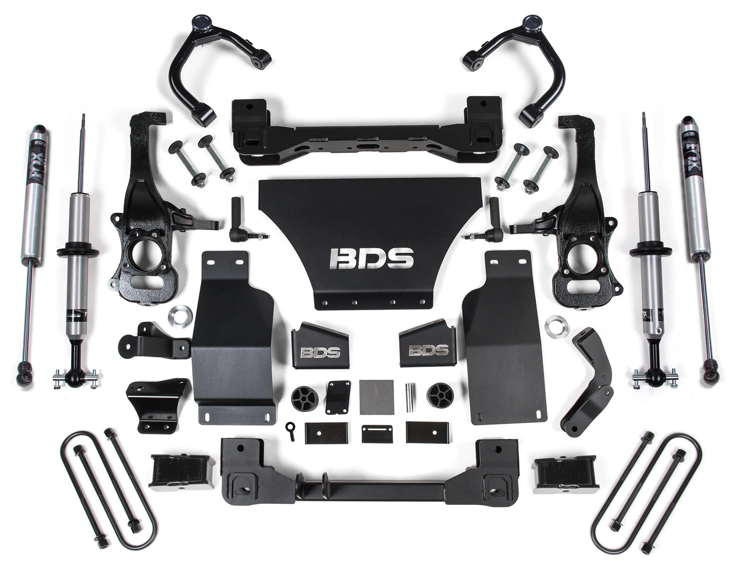 BDS 2025 CHEVY,GMC 1500 4WD GAS 4" LIFT WITH FOX FRONT & REAR SHOCKS