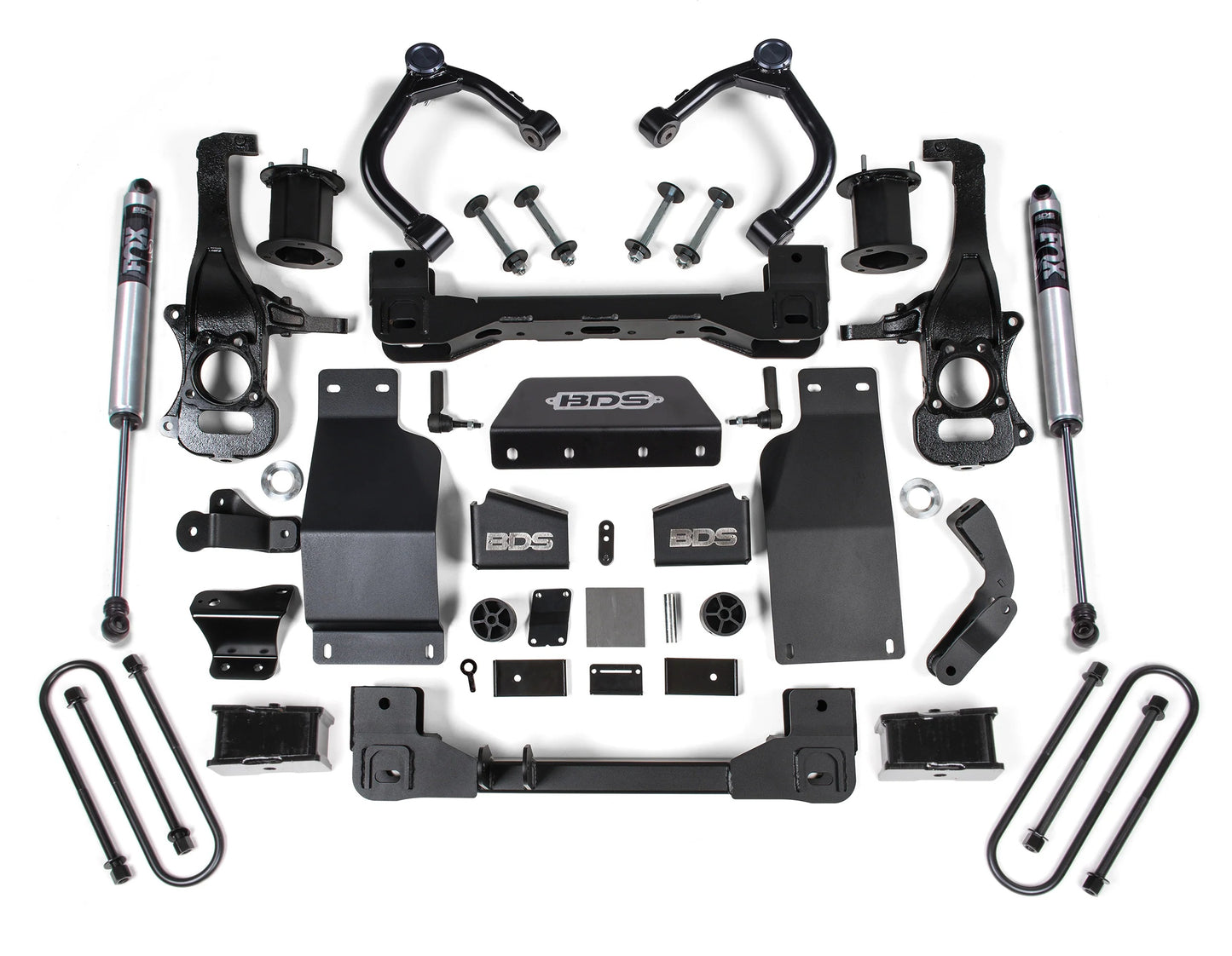 BDS 2025 CHEVY,GMC 1500 4WD DIESEL 4" LIFT WITH STRUT SPACER & FOX REAR SHOCKS