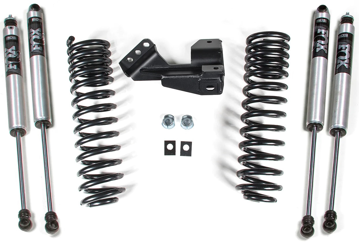 BDS 1-2" LEVELING KIT,FOX 2.0 PERFORMANCE SHOCKS,17-25 F-250/F-350 SUPER DUTY