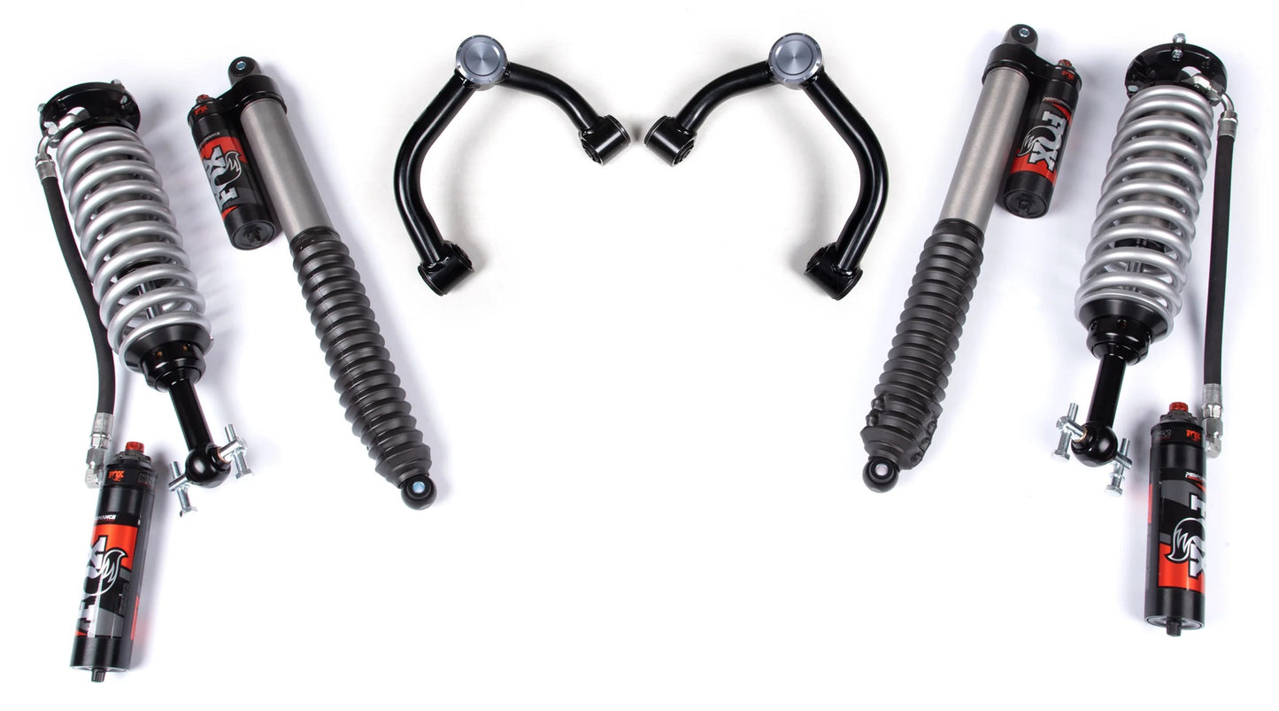 BDS 21-25 FORD F-150 4WD 2" LEVELING KIT,FOX 2.5 PERF. ELITE SHOCKS,UCA SENSOR
