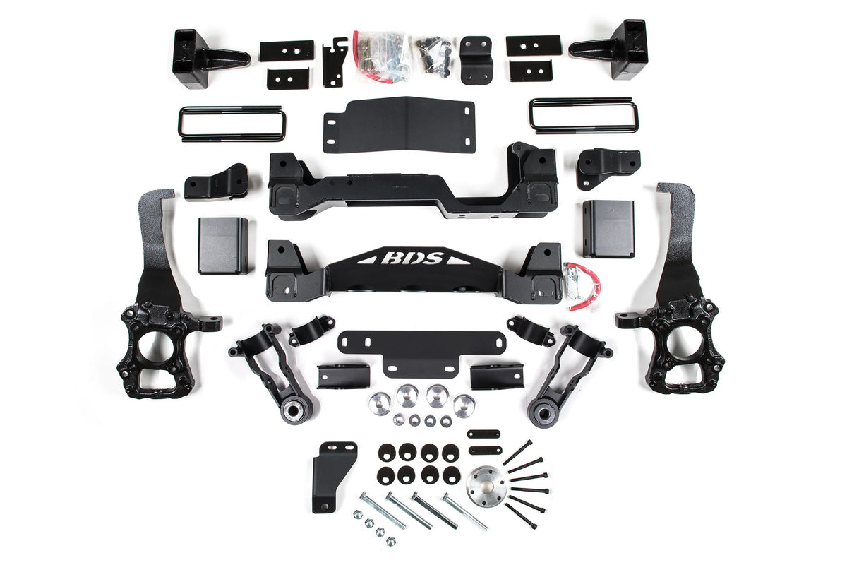 BDS 2019-2020 FORD RAPTOR 4WD,GAS,4" LIFT KIT,CROSSMEMBER,BLOCK KIT