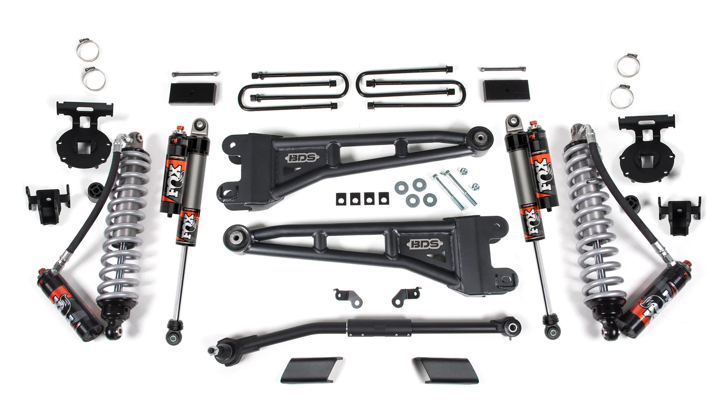 BDS 2023-2025 FORD F-250,F-350 4WD 3" LIFT KIT WITH RADIUS ARMS & FOX 2.5 ELITE