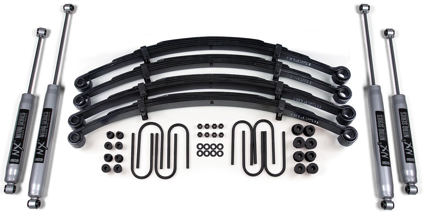 BDS 82-86 CJ5/CJ7 2.5/2.5 SPRING KIT