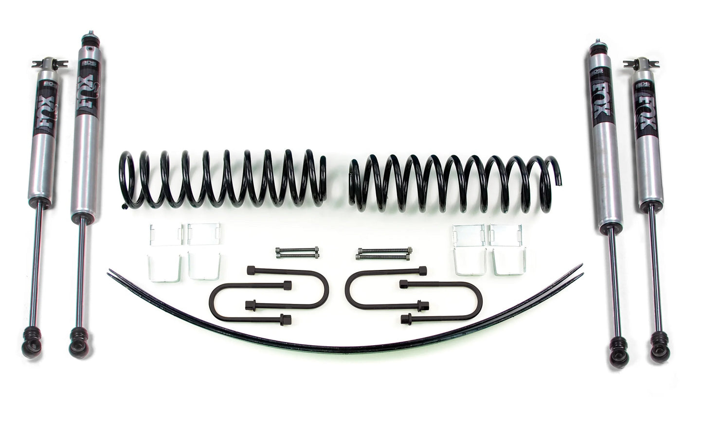 BDS 1984-2001 JEEP CHEROKEE XJ 2" LIFT KIT,FOX 2.0 SHOCKS