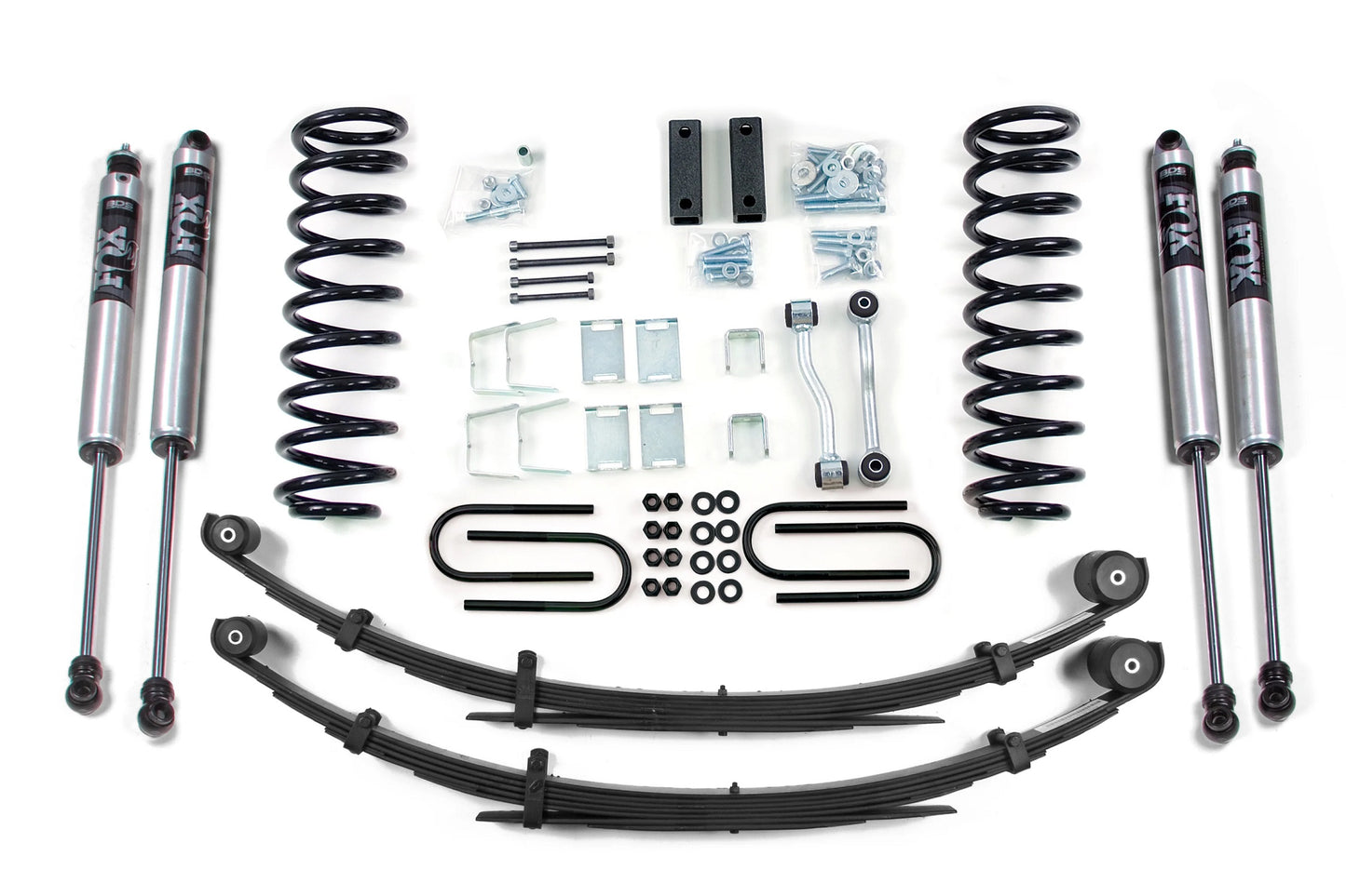 BDS 1984-2001 JEEP CHEROKEE XJ 3" LIFT KIT,FOX 2.0 SHOCKS,DANA 35,LEAF SPRINGS
