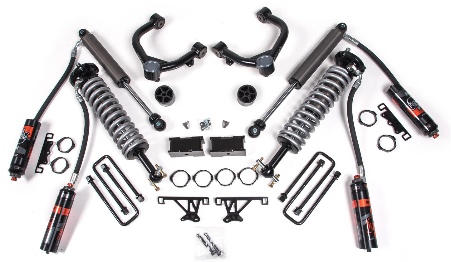 BDS 2019-2024 CHEVY,GMC 1500 4WD 3.5" LIFT WITH FOX 2.5 PERFORMANCE ELITE SHOCKS