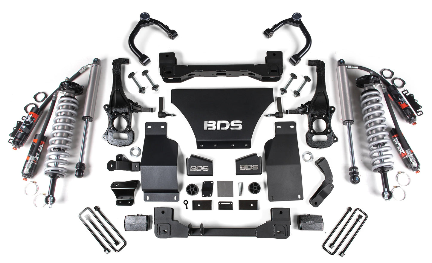 BDS 2019-2024 CHEVY,GMC 1500 4WD GAS 4" LIFT,W/ FOX 2.5 PERFORMANCE ELITE SHOCKS