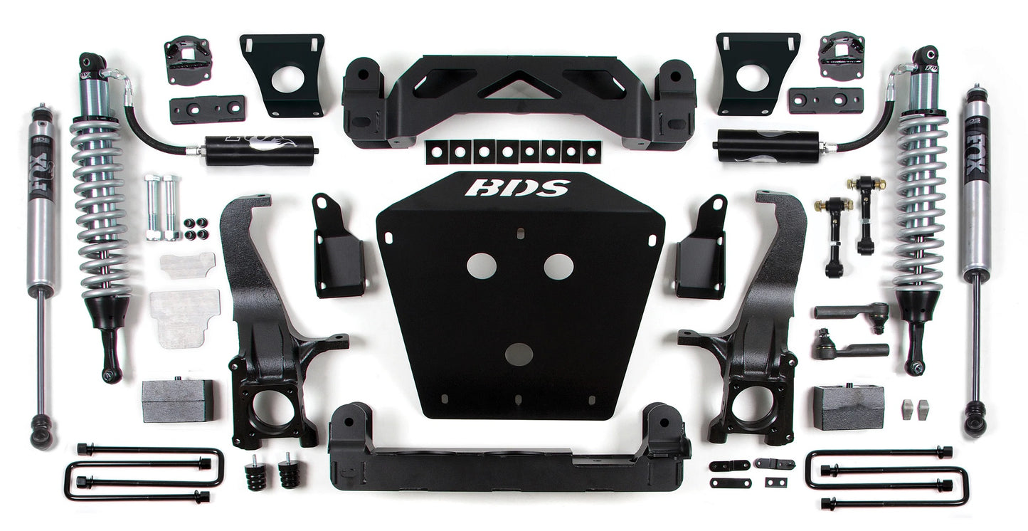 BDS 2007-2015 TOYOTA TUNDRA 7" LIFT KIT,FOX 2.5 COILOVERS