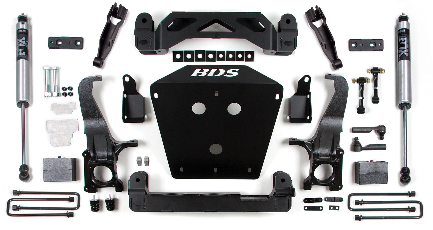 BDS 2007-2015 TOYOTA TUNDRA 7" LIFT KIT,FOX SHOCKS