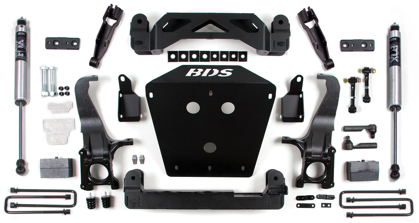 BDS 2007-2015 TOYOTA TUNDRA 4.5" LIFT KIT,FOX SHOCKS