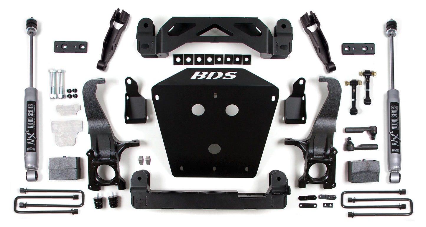 BDS 2016-2021 TOYOTA TUNDRA 7" LIFT KIT,NITRO SHOCKS