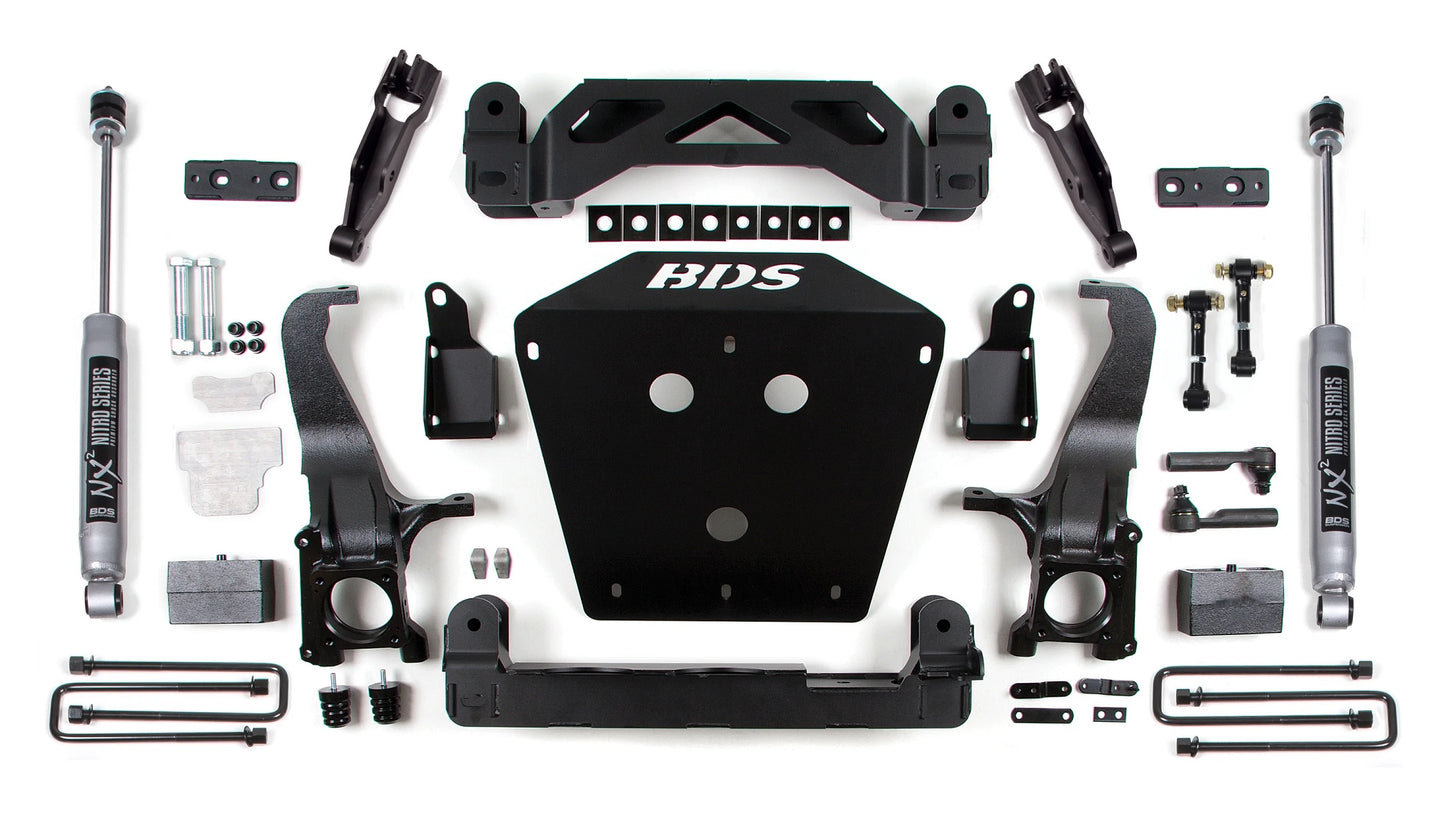 BDS 2016-2021 TOYOTA TUNDRA 4.5" LIFT KIT,NITRO SHOCKS