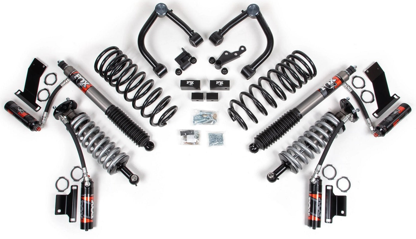 BDS 22-25 TOYOTA TUNDRA 4WD 3" LIFT KIT WITH FOX 2.5 PERFORMANCE ELITE SERIES