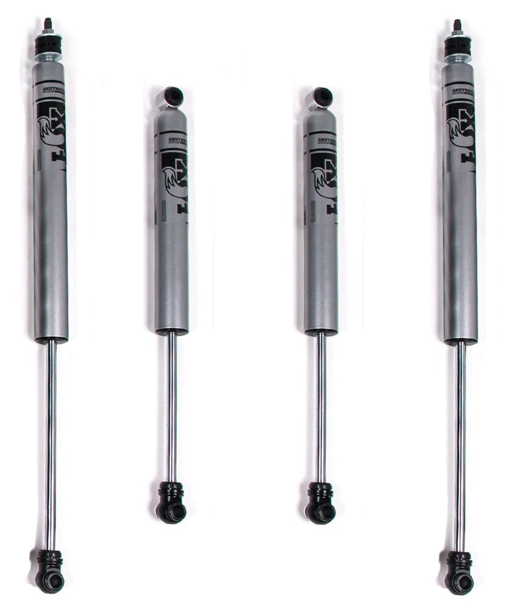 FOX ADVENTURE SHOCK SET,FRONT & REAR,87-92 JEEP COMANCHE,93-98 GRAND CHEROKEE,4"