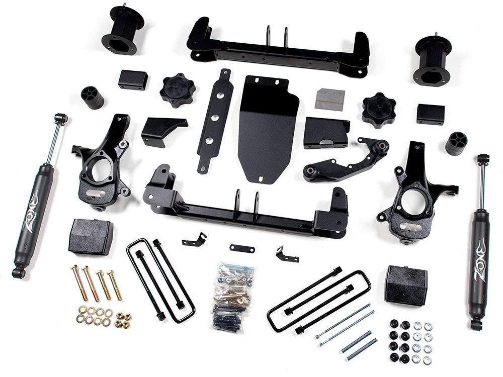 ZONE 2014-2018 CHEVY,GMC 1500 4WD TRUCK 6.5" SUSPENSION LIFT KIT,NITRO SHOCKS