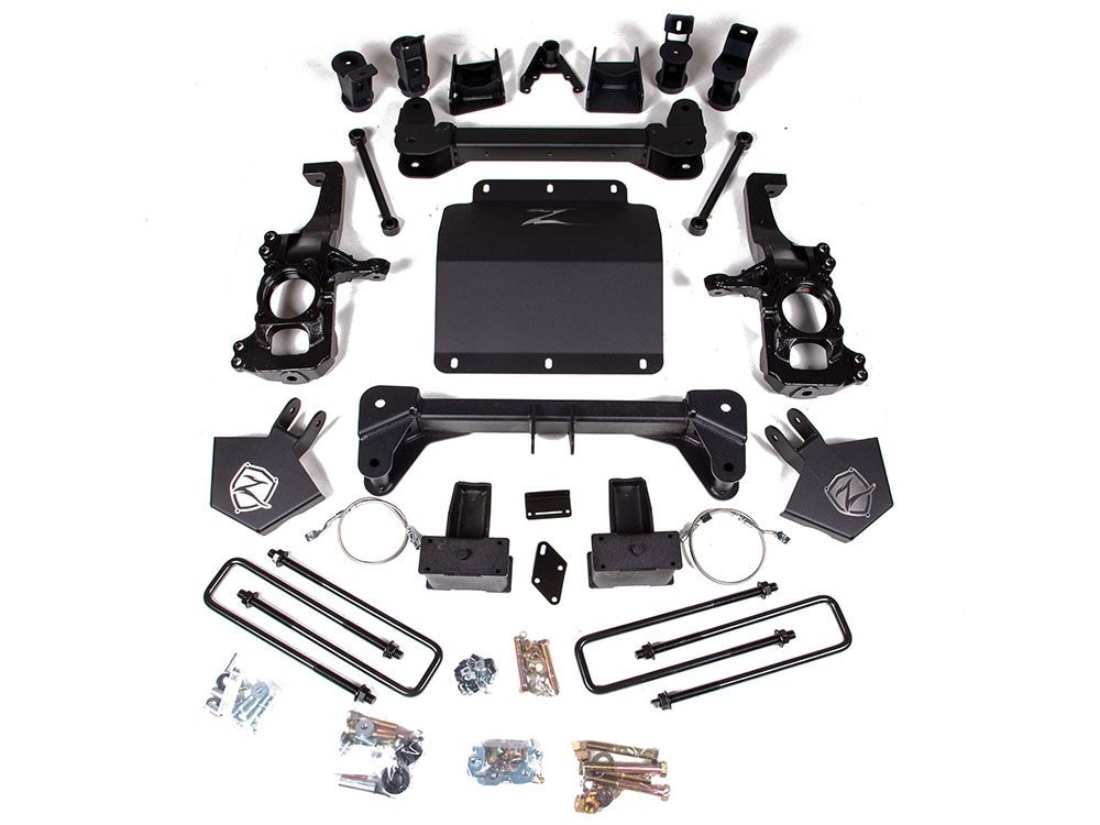 ZONE 2020-2025 GM 2500/3500 HD 5" SUSPENSION SYSTEM W/O OVERLOAD