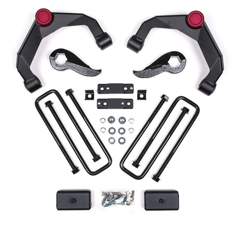 ZONE 2020-2025 CHEVY,GMC 2500,3500HD TRUCKS W/O OVERLOAD 3" ADVENTURE LIFT KIT