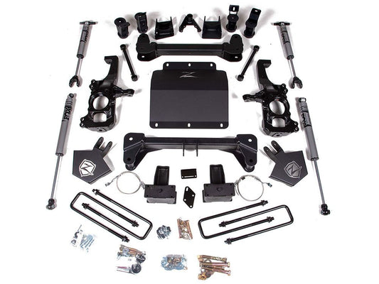 ZONE 2020-2023 GM 2500/3500 HD 5" SUSPENSION SYSTEM W/OVERLOAD SPRINGS,FOX SHOCK