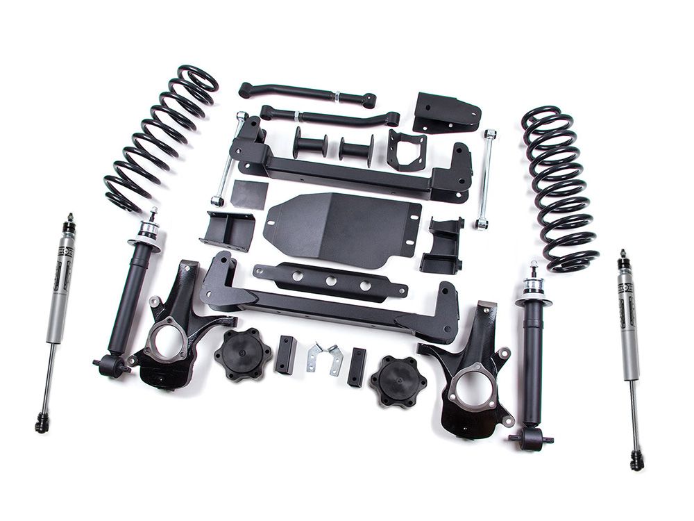 ZONE 2007-2014 TAHOE,YUKON 4WD 6.5" STRUT & DROP CROSSMEMBER LIFT,FOX SHOCKS