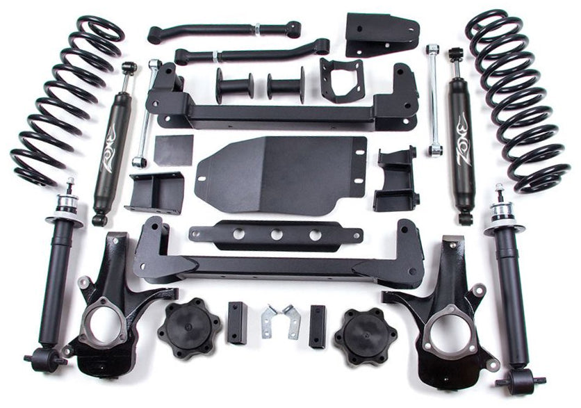 ZONE 2007-2014 TAHOE,YUKON 4WD 6.5" STRUT & DROP CROSSMEMBER LIFT,NITRO SHOCKS