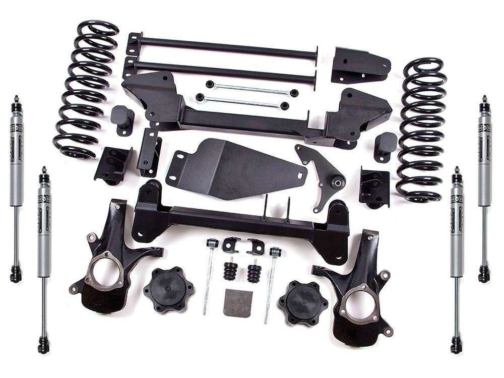 ZONE 2000-2006 GM TAHOE,YUKON,SUBURBAN 6" TORSION BAR DROP LIFT KIT,FOX SHOCKS