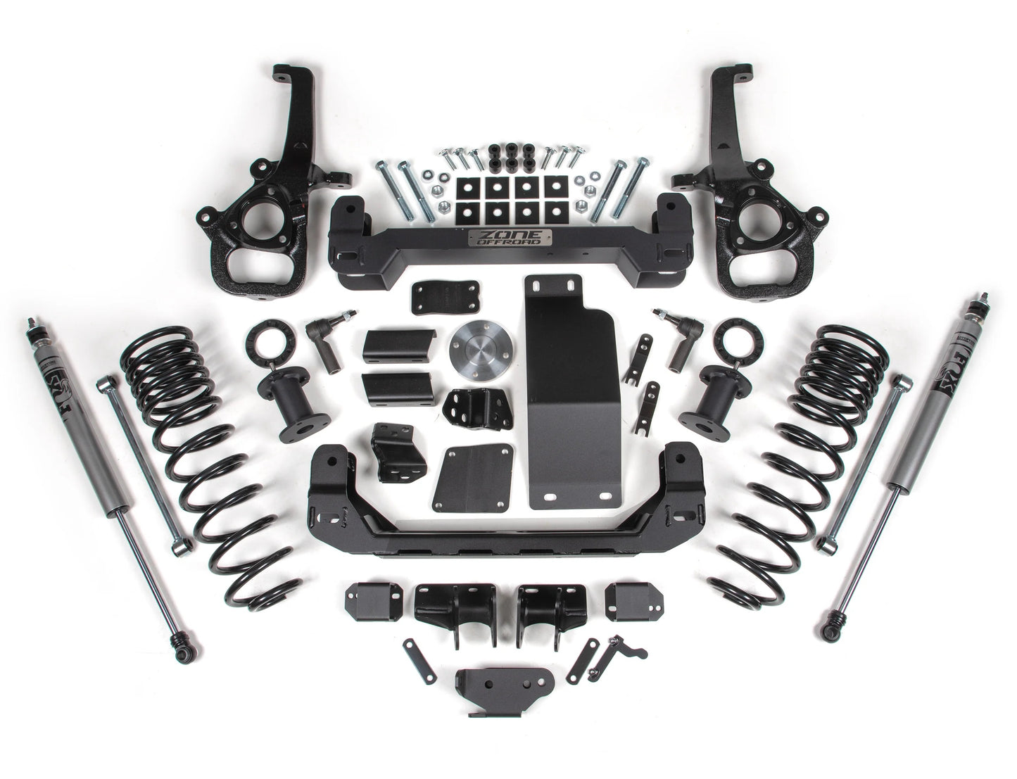 ZONE 2025 RAM 1500 4WD STANDARD OE KNUCKLE 6" LIFT KIT WITH FOX SHOCKS