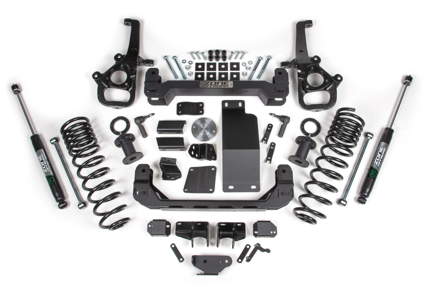 ZONE 2025 RAM 1500 4WD STANDARD OE KNUCKLE 6" LIFT KIT WITH NITRO SHOCKS