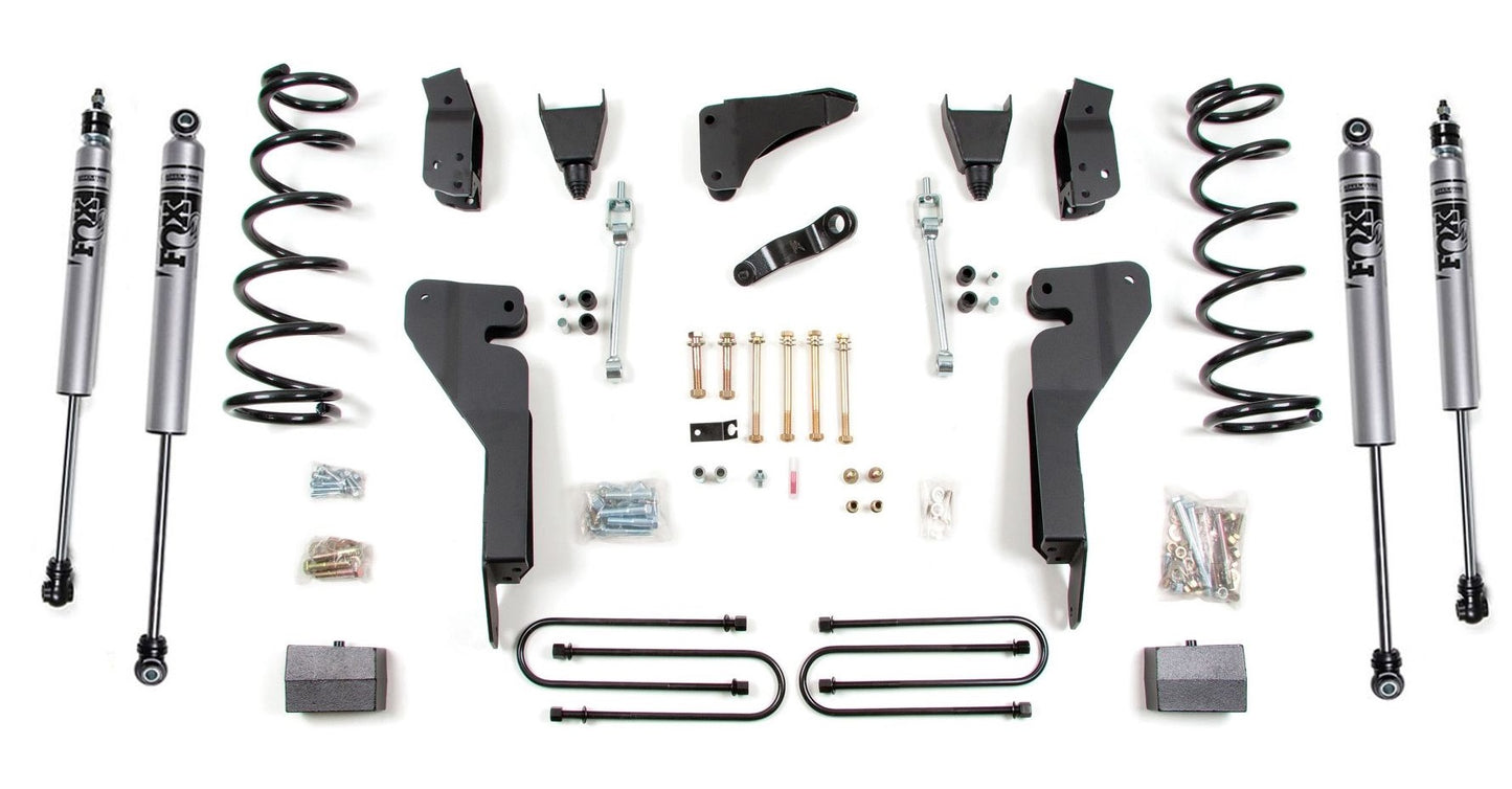 ZONE 2009-2013 DODGE RAM 2500,3500 4WD DIESEL,6" COIL SPRING LIFT,FOX SHOCKS