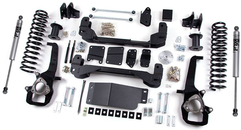 ZONE 2013-2018 RAM 1500 6/5" STRUT SPACER LIFT KIT W/TAIL HIGH REAR,NITRO SHOCKS