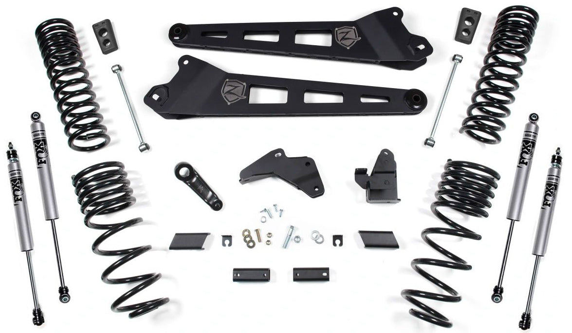 ZONE 2014-2018 RAM 2500 4WD DIESEL 6.5" RADIUS ARM LIFT KIT,FOX SHOCKS