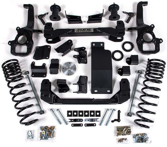 ZONE 2019-2023 RAM 1500 4WD 6/5" SUSPENSION LIFT KIT WITHOUT OE 22" WHEELS