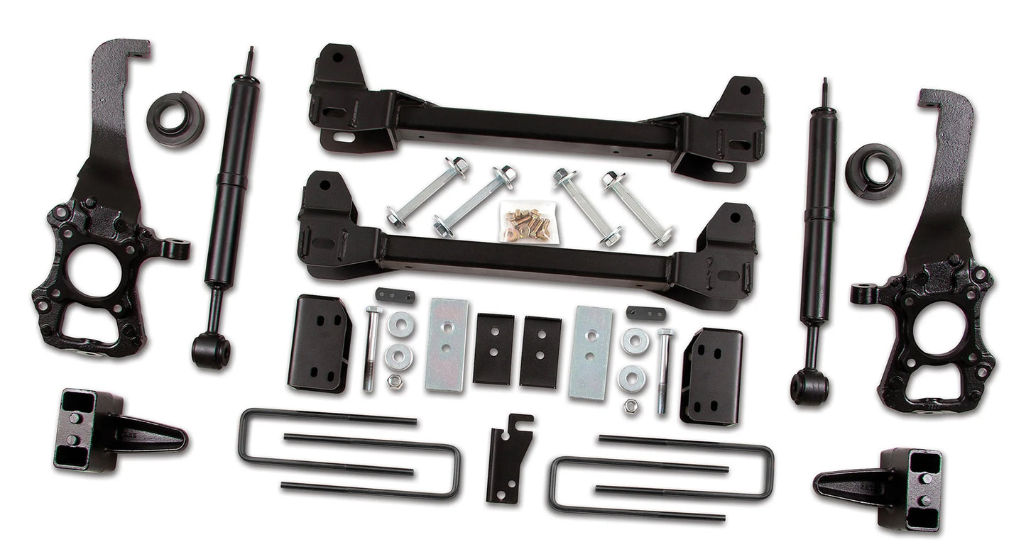 ZONE 2009-2013 FORD F-150 2WD 6" SUSPENSION LIFT KIT,5" BLOCK