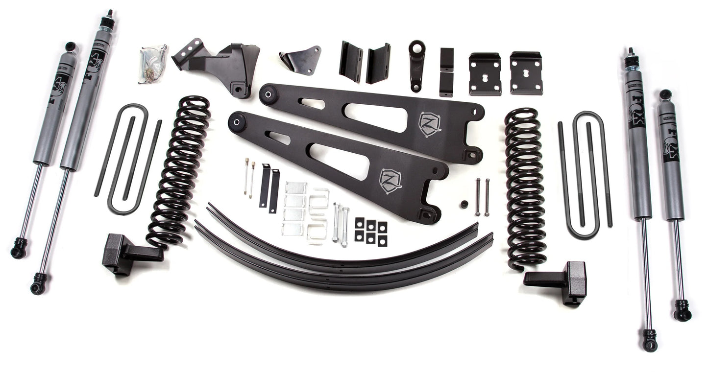 ZONE 2008-2010 FORD F-250,F-350 4WD DIESEL W/ OVERLOAD 6" LIFT,RADIUS ARMS,FOX