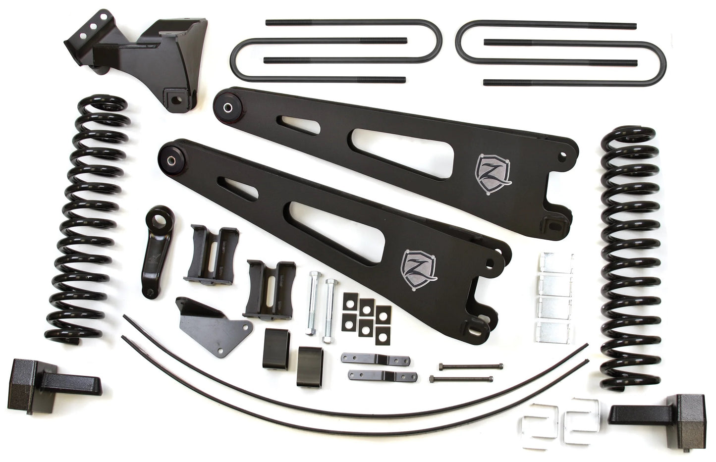 ZONE 2005-2007 FORD F-250,F-350 4WD GAS 6" SUSPENSION LIFT KIT W/ RADIUS ARMS