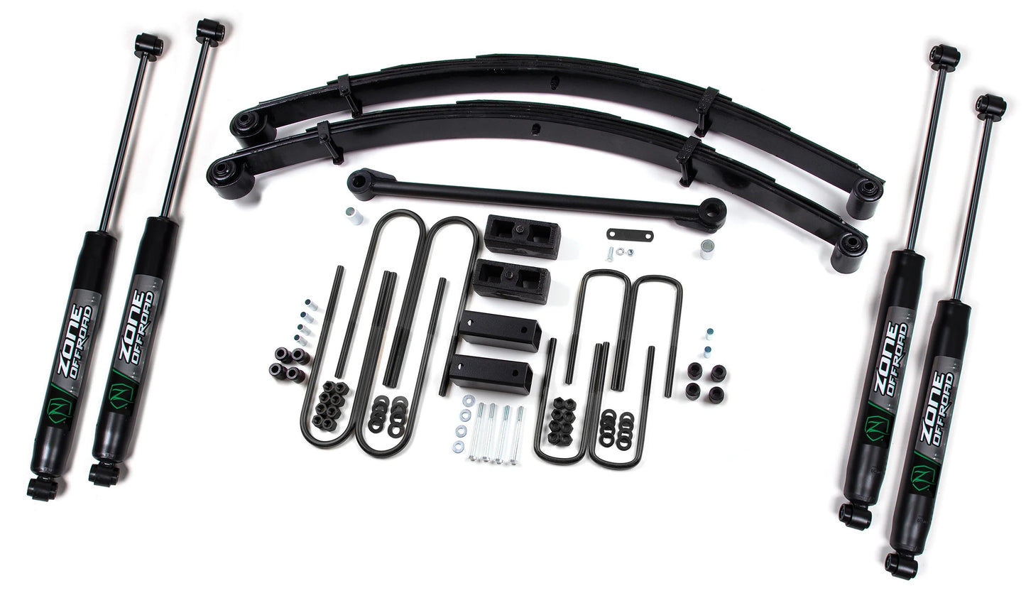 ZONE 2000-2005 FORD EXCURSION 4WD 6" SUSPENSION LIFT KIT WITH NITRO SHOCKS