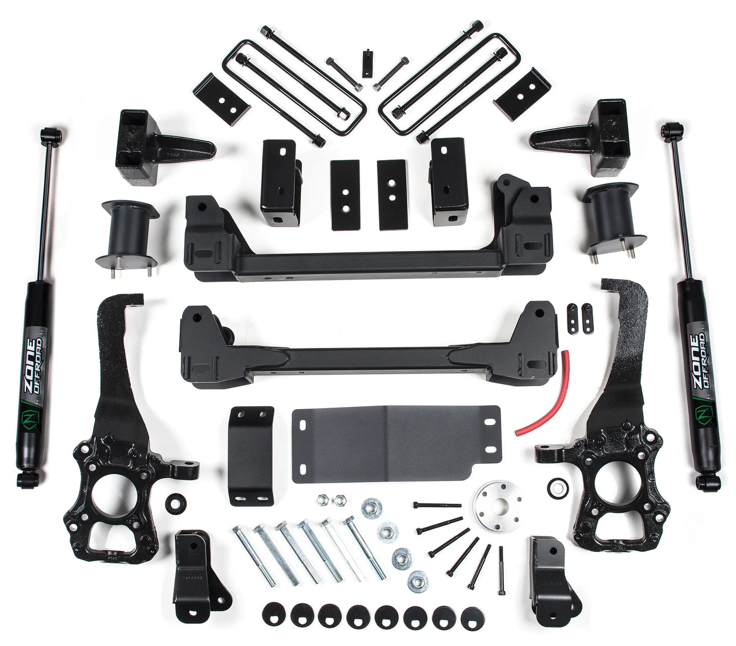 ZONE 2015-2020 FORD F-150 4WD 6" SUSPENSION LIFT KIT WITH NITRO SHOCKS