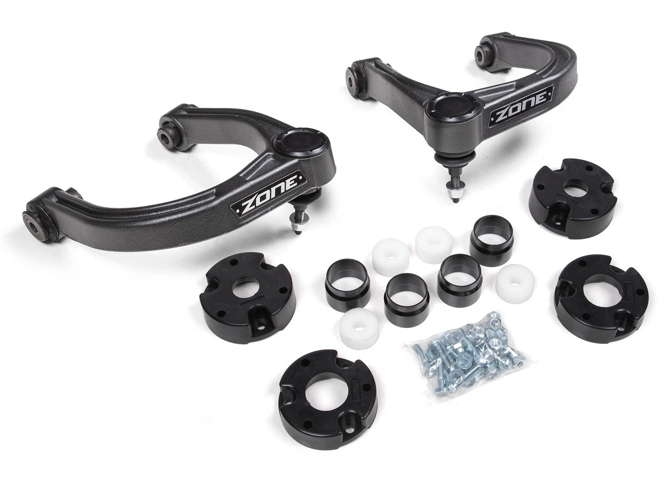 ZONE 2021-2024 FORD BRONCO 2-DOOR 4" ADVENTURE LIFT KIT WITH BASE SHOCK PACKAGE